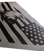 2020+ Ford Escape Rear Quarter Window Decals | American Flag Eagle Vinyl Stickers