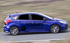 Ford Focus MK3 MK3.5 Rear Quarter Window Union Jack Decals – UK Flag Car Stickers (Pair)