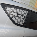 Ford Kuga Hexagon Rear Quarter Window Decal – Honeycomb Styling Vinyl Sticker (All Models)