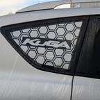 Ford Kuga Hexagon Rear Quarter Window Decal – Honeycomb Styling Vinyl Sticker (All Models)