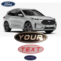 Ford Kuga MK3 Facelift Gel Badge Overlay Set – Front, Rear & Steering Wheel Emblem Covers