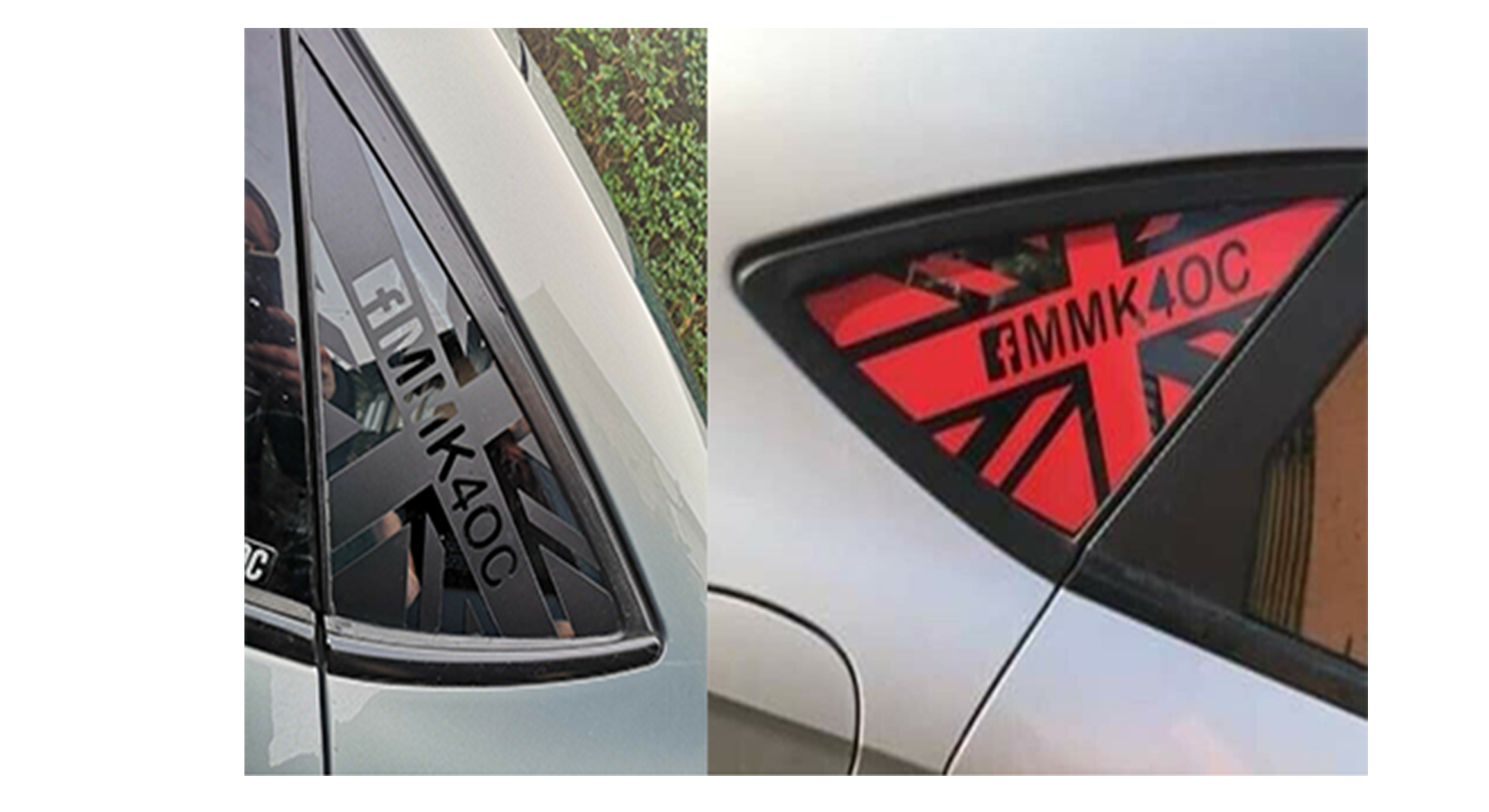 Ford Mondeo MK4 MK4.5 Union Jack Decals – UK Flag Car Vinyl Stickers Pair