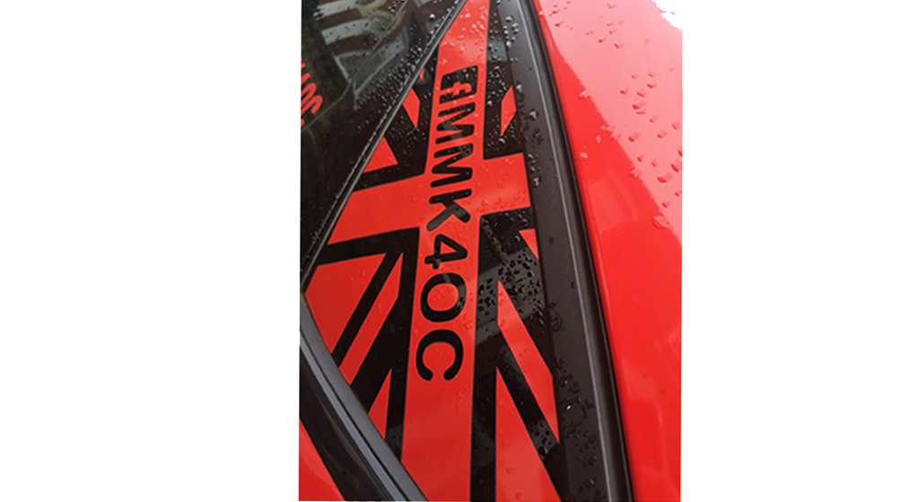 Ford Mondeo MK4 MK4.5 Union Jack Decals – UK Flag Car Vinyl Stickers Pair