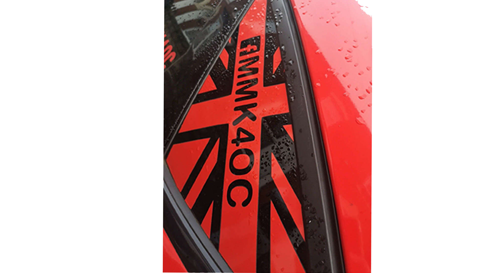 Ford Mondeo MK4 MK4.5 Union Jack Decals – UK Flag Car Vinyl Stickers Pair