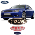 Ford Mondeo MK3 ST, ST220 & Standard Gel Badge Overlay Set – Front, Rear & Steering Wheel Emblem Covers