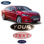 Ford Mondeo MK5 Gel Badge Overlay Set – Front, Rear & Steering Wheel Emblem Covers