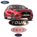 Ford Puma 2024 Onwards Facelift Gel Badge Overlay set Front Rear and Steering