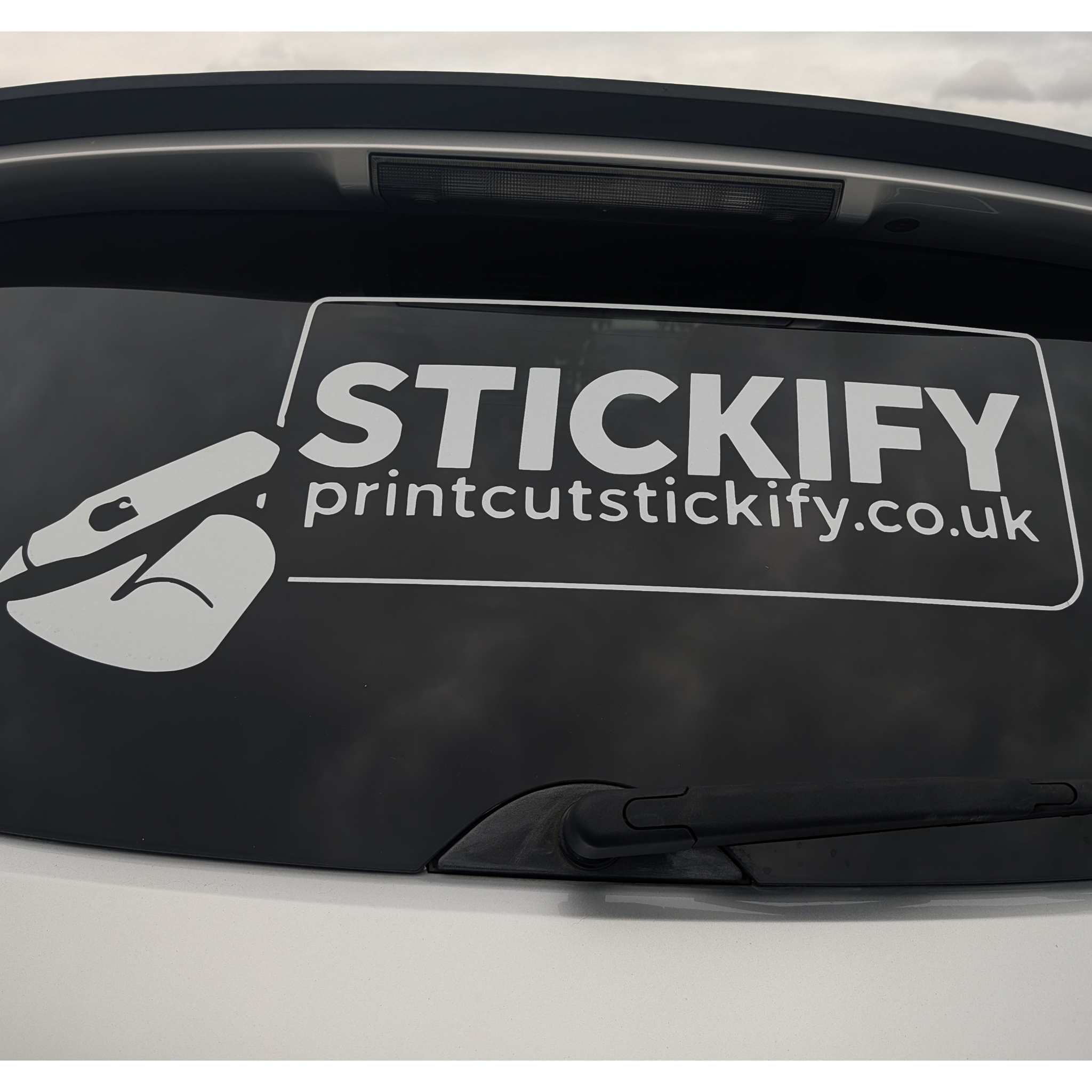 Personalised Rear Window Stickers – Business & Vehicle Advertising Decals