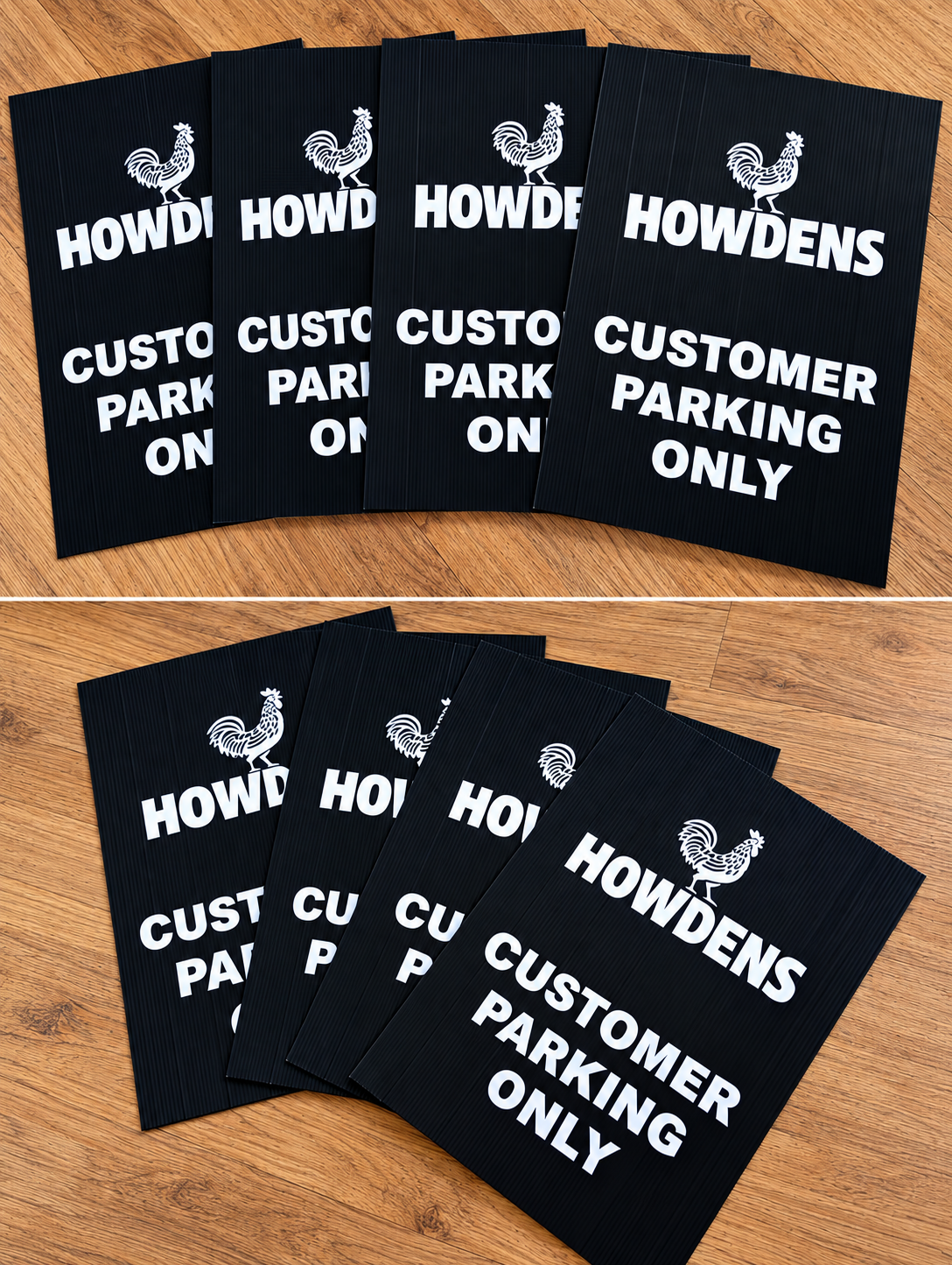 Custom corrugated plastic Signs – Made to Order 40X30cm