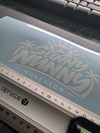 Sunny Nunny Nuneaton Vinyl Sticker – 15cm