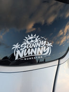 Sunny Nunny Nuneaton Vinyl Sticker – 15cm